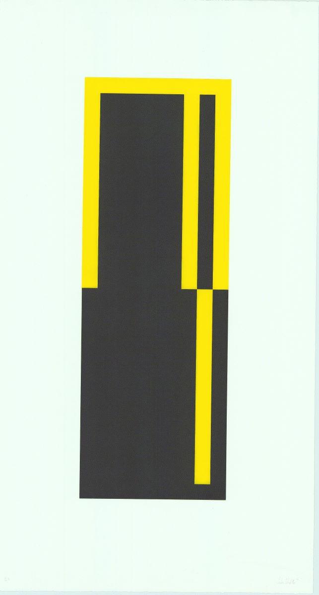 Rektangel position B (svart/gul)