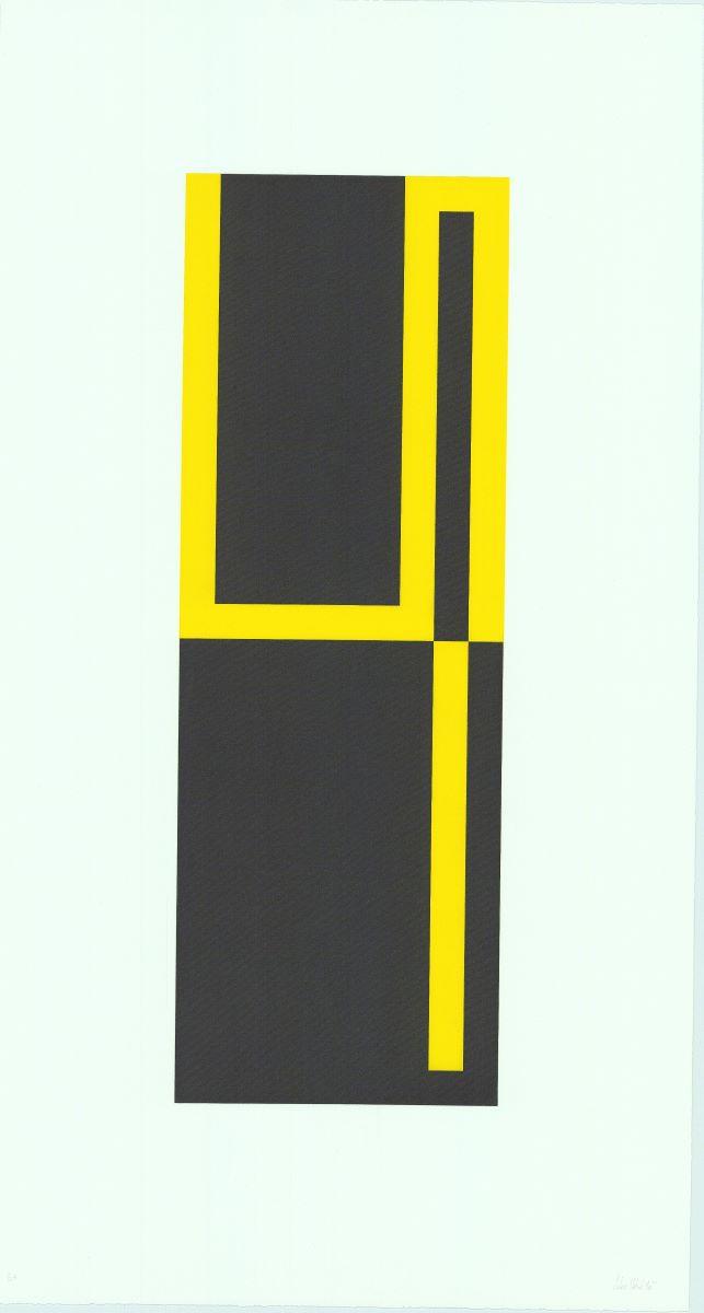 Rektangel position A (svart/gul)